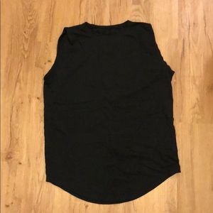 LULULEMON Black Muscle Tank Top